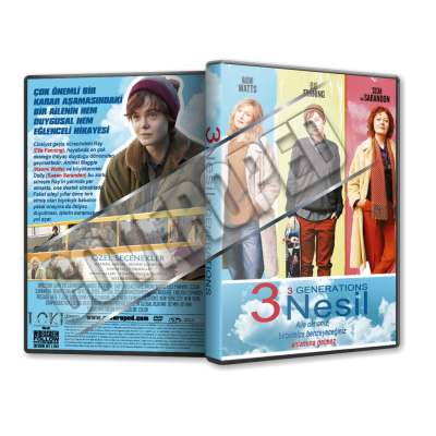 3 Nesil - 3 Generations Cover Tasarımı (Dvd cover)